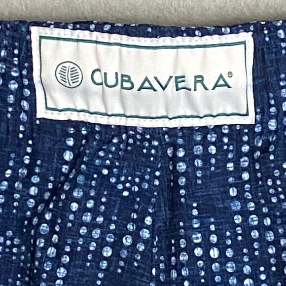 Cubavera Men's XXL Swim Shorts Drawstring Waist Blue Geo NWOT - Picture 5 of 7